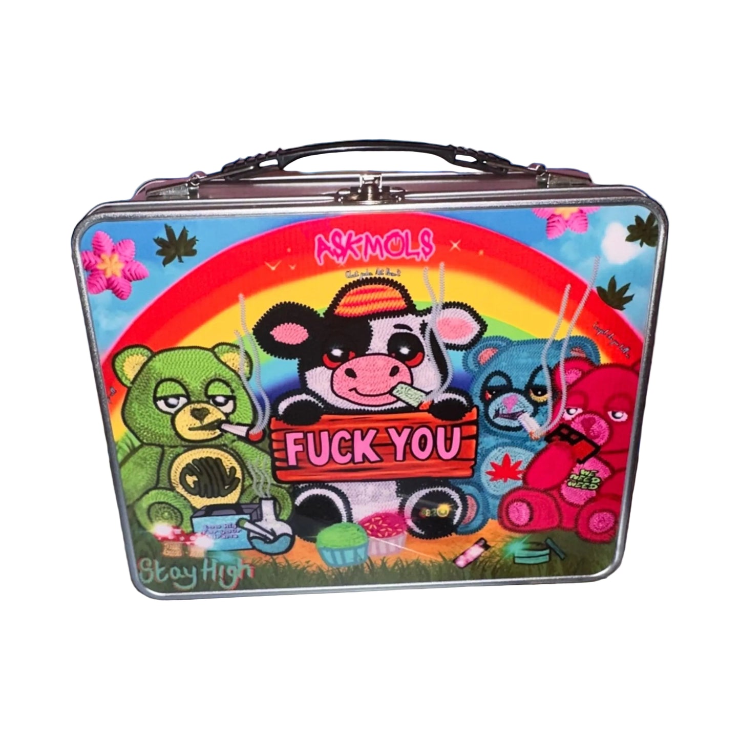 The Cali Cow and Crew Stash Box
