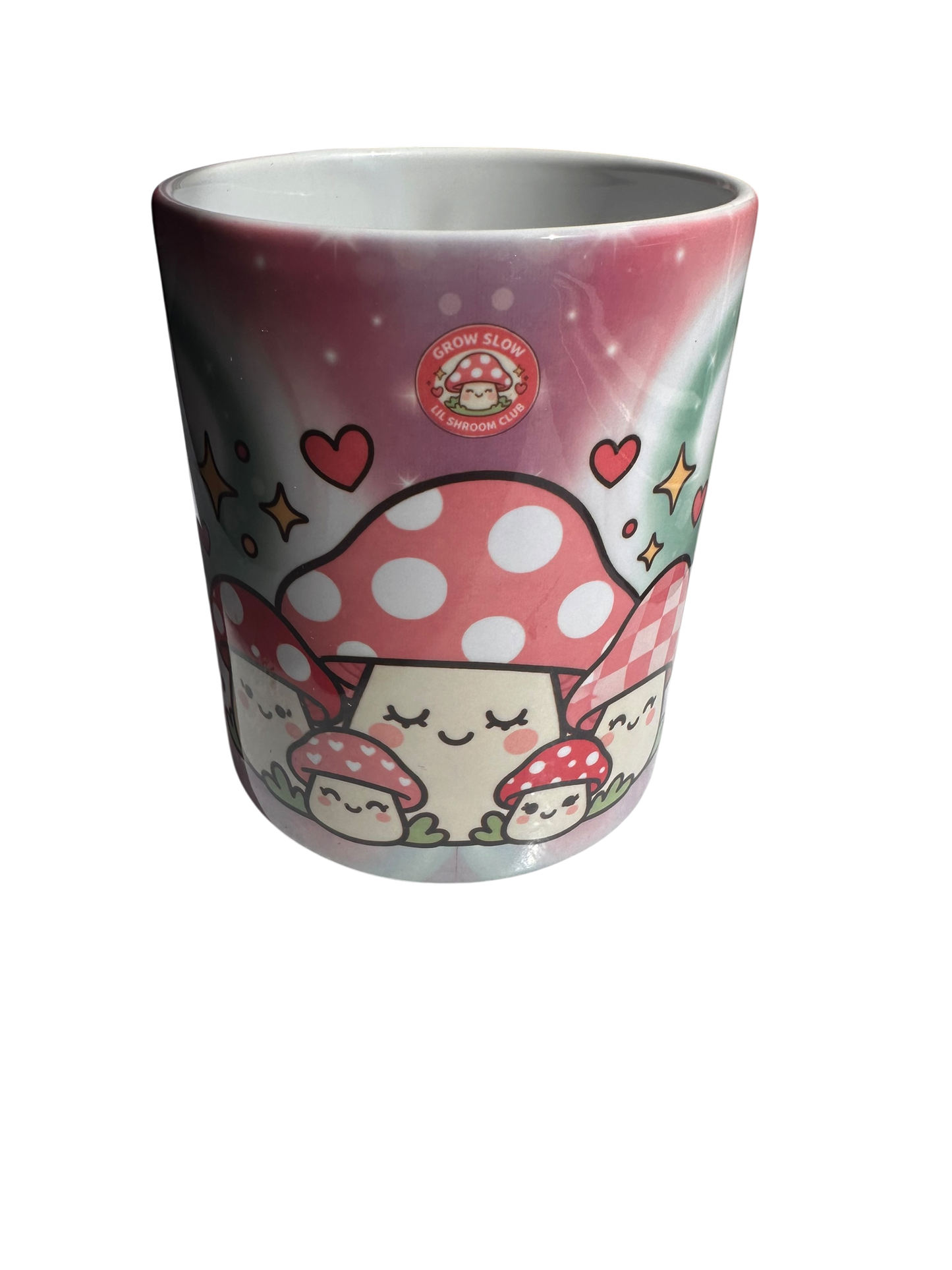 Grow slow shroomies club mug
