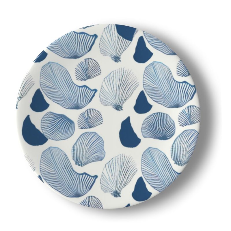 Seashells China Plates