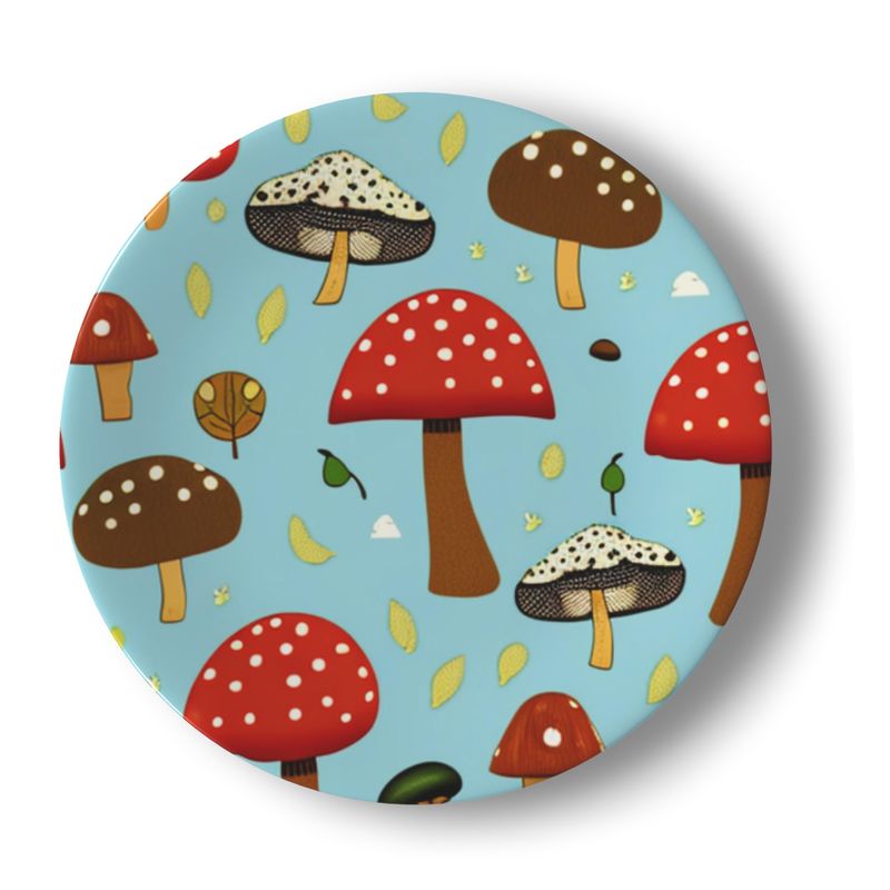 Shroomies China Plates