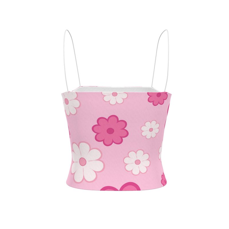 Floral Ladies Strappy Top