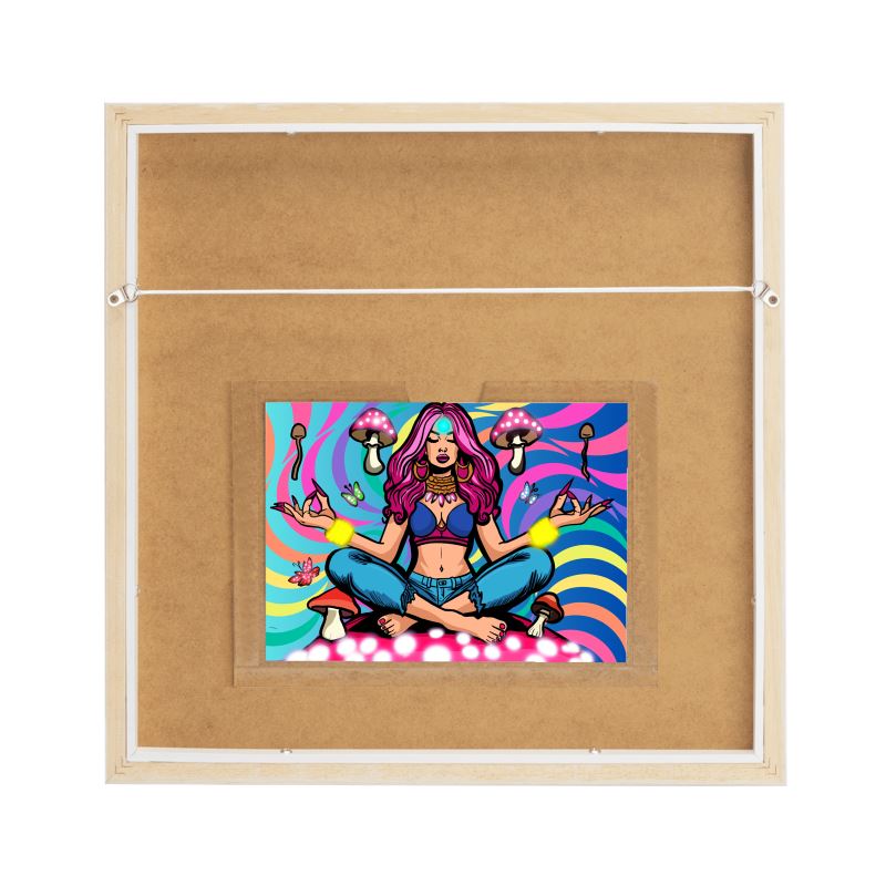 Framed Silk Scarf