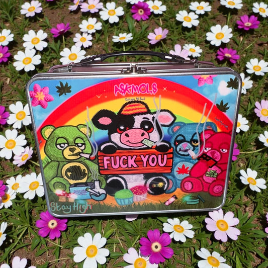 The Cali Cow and Crew Stash Box