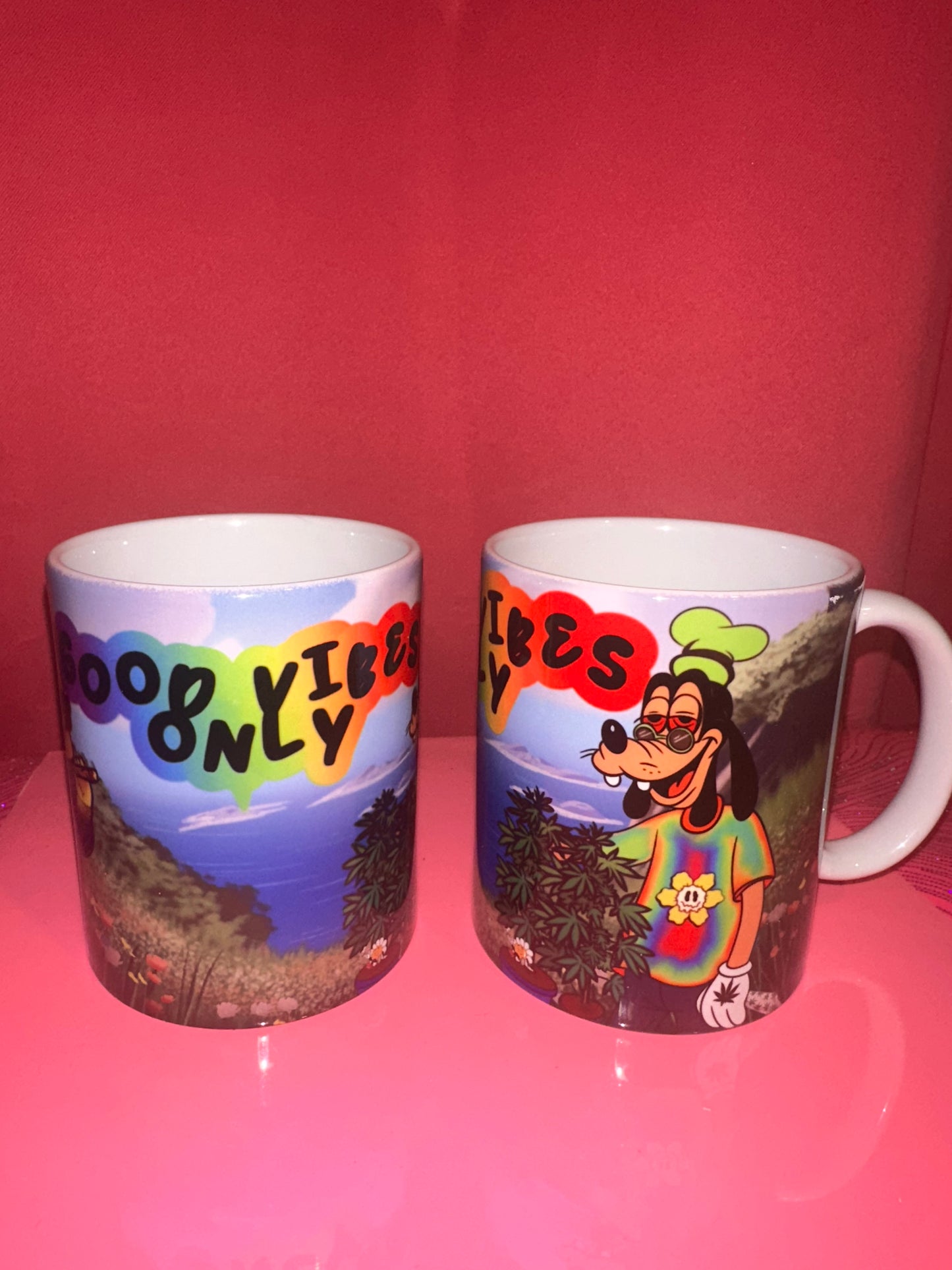 Good vibes only mug