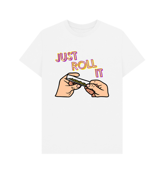 White Printed T-shirt Front