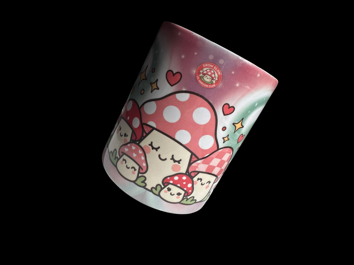Grow slow shroomies club mug