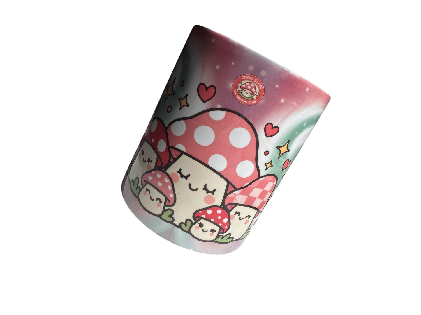 Grow slow shroomies club mug