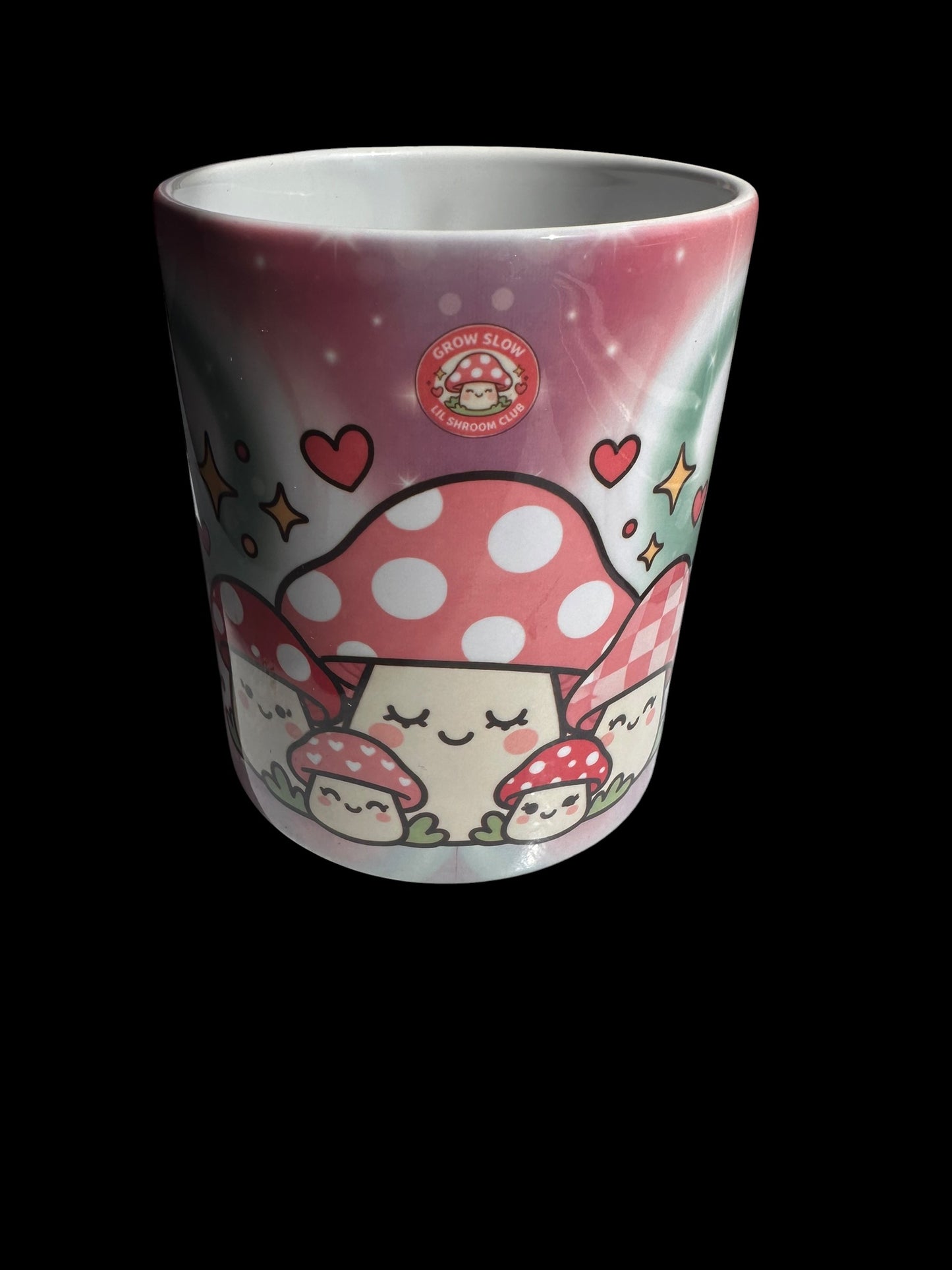 Grow slow shroomies club mug