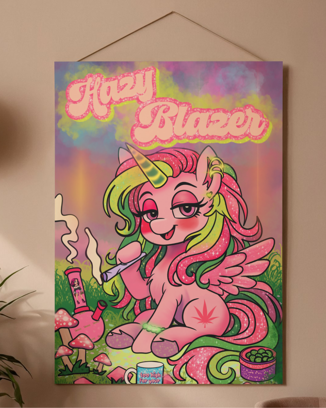 Hazy Blazers A4 Print