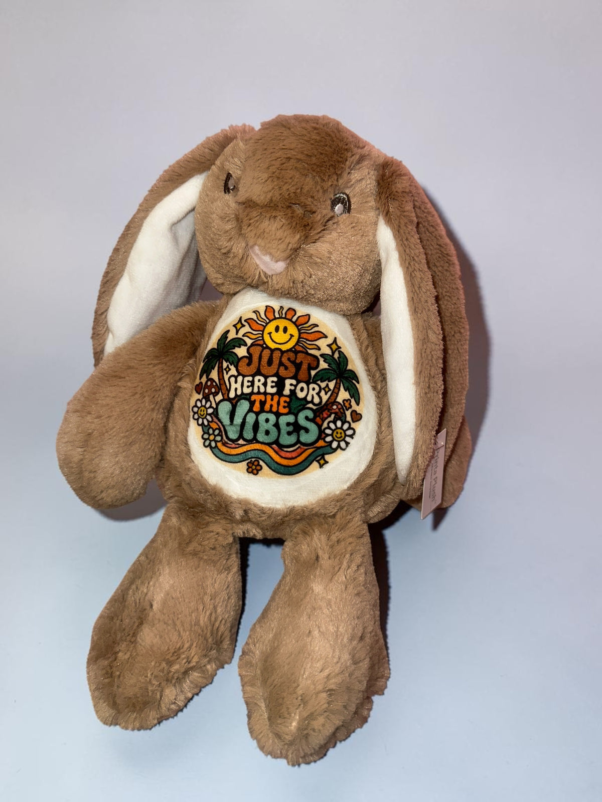 Here For The Vibes Plush Bunny
