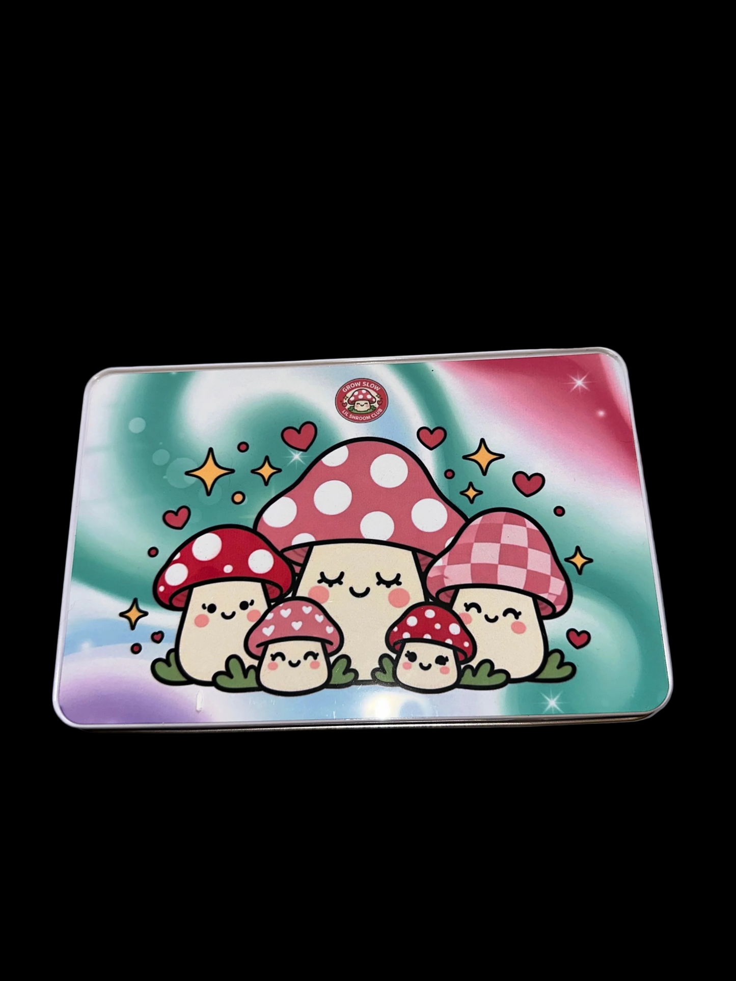 Shroomies biscuits tin tin colour varies