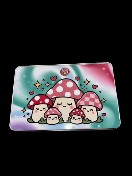 Shroomies biscuits tin tin colour varies