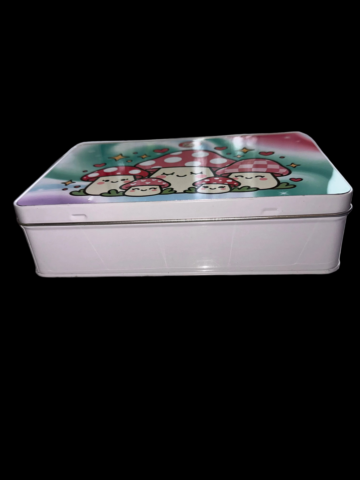 Shroomies biscuits tin tin colour varies
